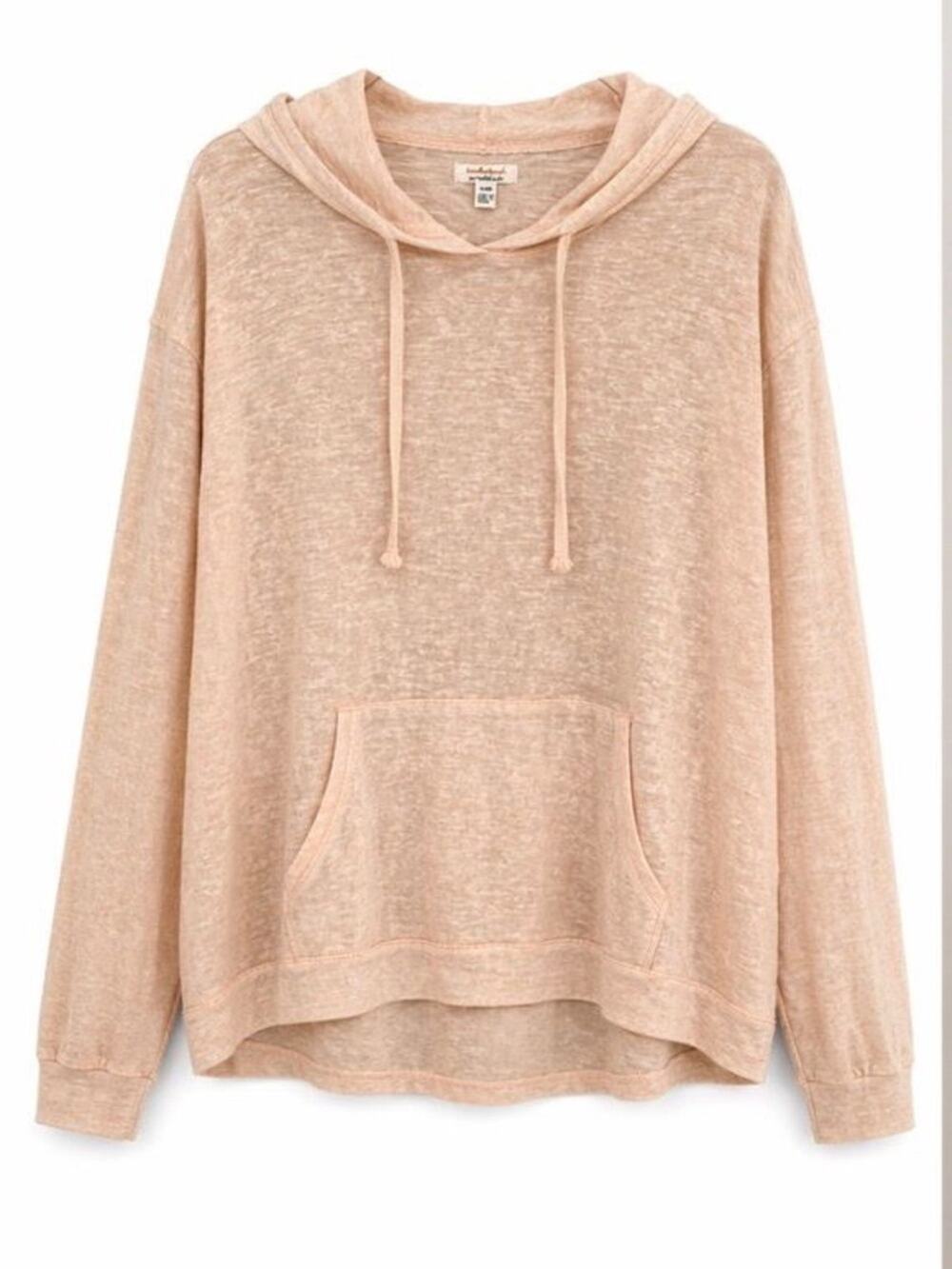 Weatherproof Peach Lightweight Hoodie Sweatshirt